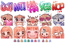 EMOTES / BADGES